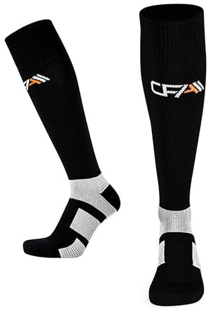 CFA V1 Calze Compressione Graduata Donna e Uomo | Calze Elastiche Sportive Per Circolazione, Vene Varicose, Gravidanza, Antitrombo, Ciclismo, Running | Made In EU FOR ATHLETES