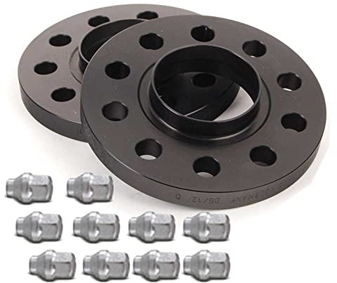 H&R DRS-MZ-System Spürverbreiterungsatz 20mm pro Achse - Lochkreis 4x108 - Mittenzentrierung 63,3mm - System M12x1,5 - kompatibel mit Ford - Schwarz