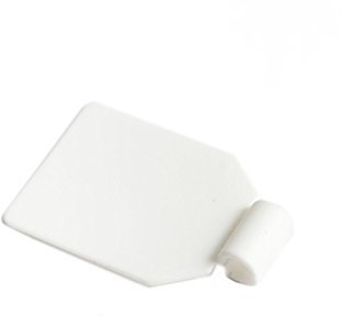 Preisschilder für Stecktafel, Kunststoff, Weiß, 24 Stück