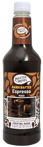 Master of Mixes Premium Real Fruit Cocktail Mix, Espresso Martini 1 Litre, Makes 16 Cocktails