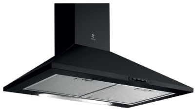 Cappa Cucina da 60 cm, Tipologia Aspirante, installazione Parete, Nero
