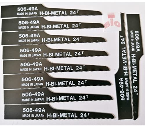 Hojas de Sierra BI-Metal 24T Para Sierra Neumática (10 Unidades)