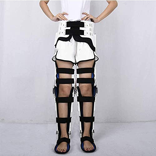 Ortesis de rodilla con bisagra Rodillera postoperatoria con bisagras, rodillera ortopédica con bisagras con almohadilla para el pie para adultos, inmovilización de recuperación después de la cirugía,