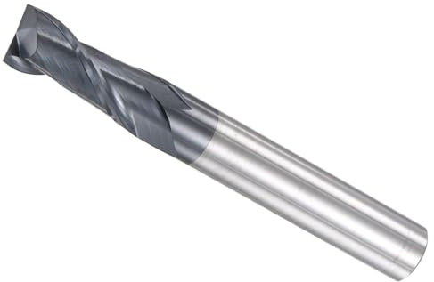CoCud VHM-Fräser mit quadratischem Schaft 10 mm x 25 mm Schneiden | CNC-Fräser, AlTiN-beschichtetes P05-Karbid, 2 Schneiden, zum Fräsen von Edelstahl gehärtetem Stahl