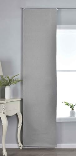 Gardinenbox Flächenvorhang mit Paneelwagen HxB 245x60 cm Sand 100% Verdunkelung Blackout »München Dark« Paneelwagen Dreischichtige Bindung 202410P