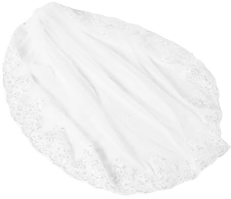 WRITWAA Hochzeits Schleier Mit Kamm Elegantes Braut Kopfstück Aus Feinem Tüll Und Spitze Für Verschiedene Hochzeitsstile Und Frisuren Dekoratives Accessoire Für Braut