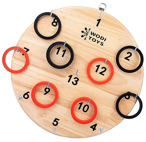 GOOHOCHY 1Satz Wurfspiel Für Erwachsene Interaktives Ringwurfspiel Mit Punktetafel Kreatives Indoor Für Partys Und Familienversammlungen Kleine Ringe