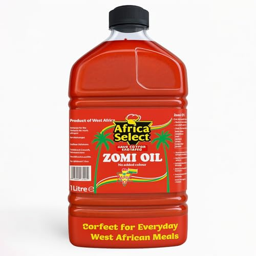 Africa Select Papa's Choice Zomi Oil No Added Colour 2 Litre | Pure & Authentic West African Palm Oil