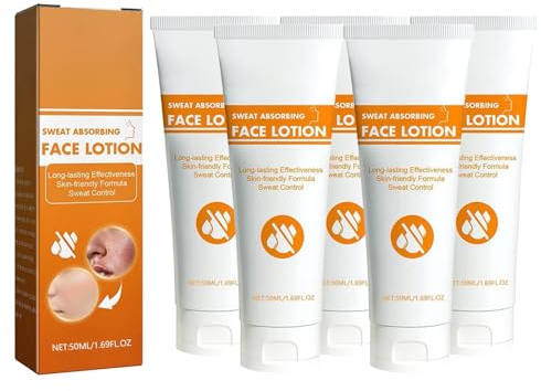 Lotion Anti-Transpirante Pour Le Visage, Crème Anti-Transpirante, Contrôle Du Sébum Du Front, Du Cuir Chevelu Et Du Visage, Protection Contre La Transpiration Excessive, 50 Ml (5)