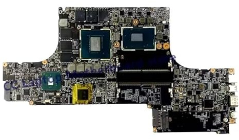 Carte Mère For Ordinateur Portable (i7-7700HQ, GTX1060 V6G, DDR4), Compatible Avec MSI, MS-16K21, MS-16K2, MS-17B1 - GS63VR/GS73VR De Rechange For Ordinateur Portable(I7-7700HQ GTX1060)