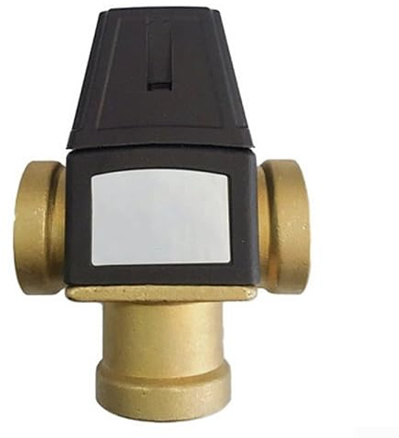 Valvola miscelatrice termostatica in ottone massiccio progettata per riscaldamento a pavimento e sistemi idrici solari con controllo della temperatura stabile Dn25 Specification(DN25)
