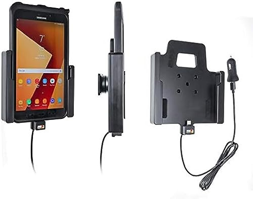 Brodit Gerätehalter 721002 | Made IN Sweden | mit Ladefunktion für Smartphones - Samsung Galaxy Tab Active 2. SM-T390/SM-T395, Galaxy Tab Active 3 SM-T570/SM-T575, Galaxy Tab Active 2 SM-T390/SM-T395