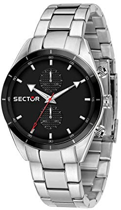 Sector No Limits Orologio da uomo, Collezione 770, movimento al quarzo, multifunzione, in acciaio - R3253516003