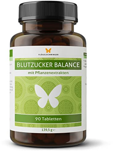 90 Blutzucker Balance Tabletten für 3 Monate mit Pflanzenextrakten aus hochwertigem Ceylon Zimt, Bockshornklee, Berberin, Chrom Picolinat, Vitaminen und Mineralstoffen (90 Tabletten)