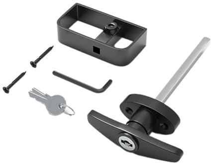 Poignée de porte industrielle Poignée de serrure Poignée de serrure pratique Sécurité supplémentaire Installation facile