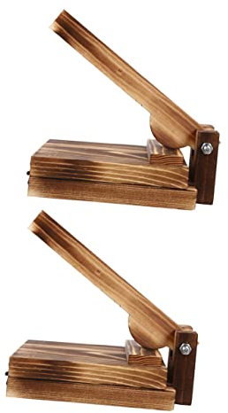 Garneck 2pcs Manual Dough Presser for Wonton Wrappers Professional Dumpling Pressing Tool Home Supply