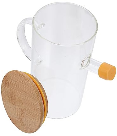 VALICLUD Botella De Aceite De Vidrio Prueba De Fugas Para Salsa De y Vinagre Capacidad Para Uso Cocina y Almacenamiento De Condimentos