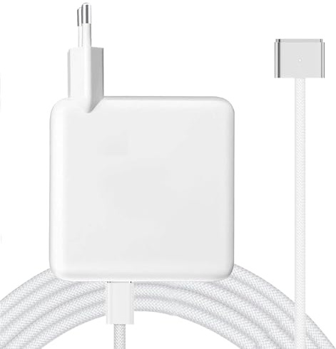 Mac Book Air Pro Ladekabel, 118W M3 Ersatz Ladegerät für 2021 2022 2023 2024 2025 M4 M3 M2 M1, mit 2.2M USB‑C auf T-Tip Geflochtenes Kabel für MacBook Pro 16 14 Zoll, MacBook Air 15 13 Zoll