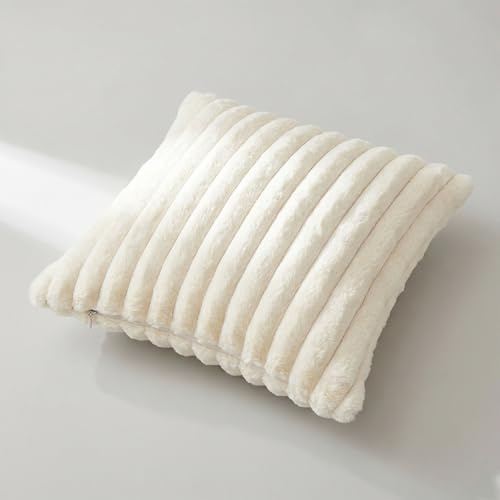 Tivleed Faux Fur Cushion Covers 45x45cm