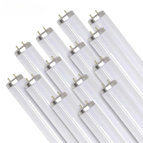 CircleⒺ Case of 14 F40T12/SP865 Daylight Linear Fluorescent 40-Watt T12 6500K Light Bulbs 48