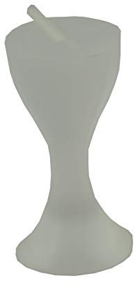 Ringhalter aus Acryl, Einzelsäule, Silber/Gold, Rosé, groß, gefrostet, Anzahl der Ständer – 6 Stück