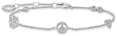 THOMAS SABO Armband mit Symbole silber 925 Sterlingsilber