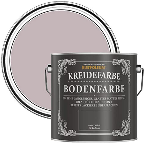 Rust-Oleum lila strapazierfähige, kratzfeste Bodenfarbe für Holz und Beton - Flieder Wein 2,5 Litres