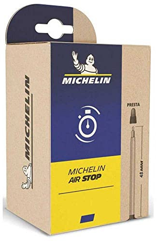MICHELIN Unisex – Erwachsene A4 Aircomp Schlauch, Schwarz, 48 mm