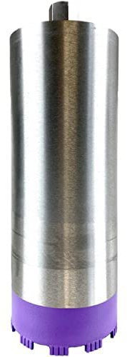 BoDi-TOOLS | Turbo-Diamantbohrkrone 1 1/4 Zoll, Nass&Trocken Kernbohrer Beton, 400mm Nutzlänge | Ø82mm+SDS Max Adapter