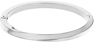 Calvin Klein Bangle-Armband für Damen TWISTED RING Kollektion aus Edelstahl - Erhältlich in Silber oder Gold
