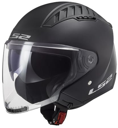 LS2, Casco Moto Jet COPTER II SOLID Matt Black, S