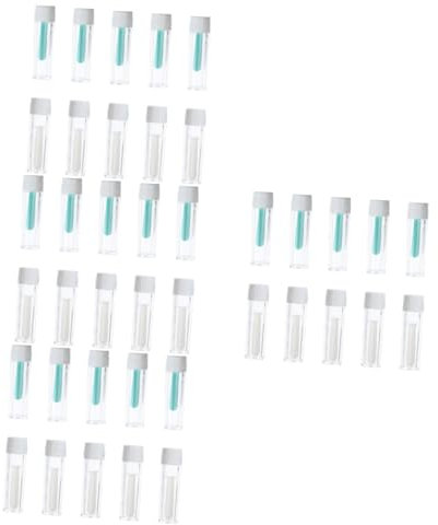Didiseaon 40 Piezas Herramienta uso lentes contacto color accesorios para lentes contacto ventosa para lentes contacto herramienta inserción lentes hueco Palo pequeño