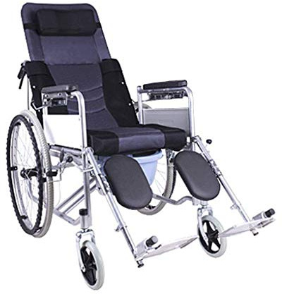 Aioneer Fauteuil Roulant électrique Pliable et Robuste, Chaise électrique légère ; Fauteuils roulants motorisés par Joystick, Scooter, Portable (Noir) (Rouge)