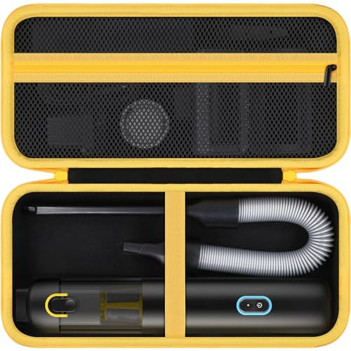 Aenllosi for Fanttik Slim V8 Apex/Mate & V10 Apex/Mate Cordless Car Vacuum Hard Storage Protective Case,Case Only,Black