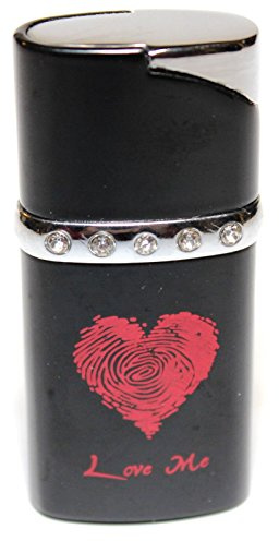 Feuerzeug Love me mit Geschenkbox