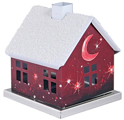 KNOX-Räucherhaus Metall – „Romantik rot