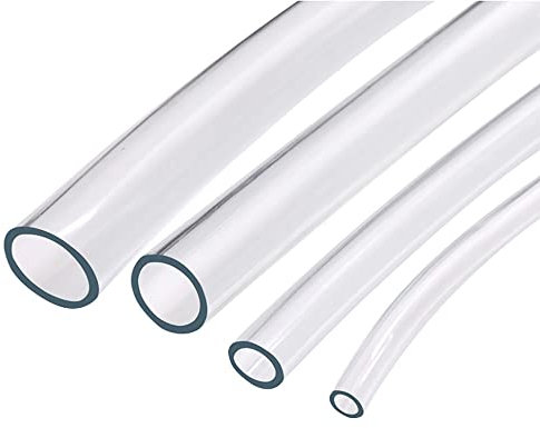 DawnDream PVC Schlauch 1/2/5 / 10m klar PVC Schlauchschlauch Kunststoffschlauch Wasserfisch Auto-Rohr 3mm bis 10mm Transparent Rohrgummi Aquarium Weiche Schlauchschlauch Silikonschlauch
