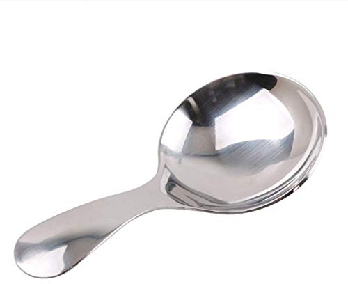 U-K Mini cucchiaino da tè con manico corto, in acciaio inox, cucchiaio da dessert, cucchiaio da zuppa, durevole e pratico