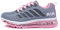 sotirsvs Uomo Donna Air Scarpe Running Sneakers da Ginnastica Corsa Casual da Fitness Scarpe da Tennis Jogging Sportive Grigio Rosa 37 EU