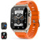 Reloj Inteligente Hombres ultra con Llamadas, Monitores de actividad Fitness con 100+ Modos Deporte/sueño/Podómetro,Almacenamiento de música,batería 600 mah,smartwatch Compatible con Android iOS