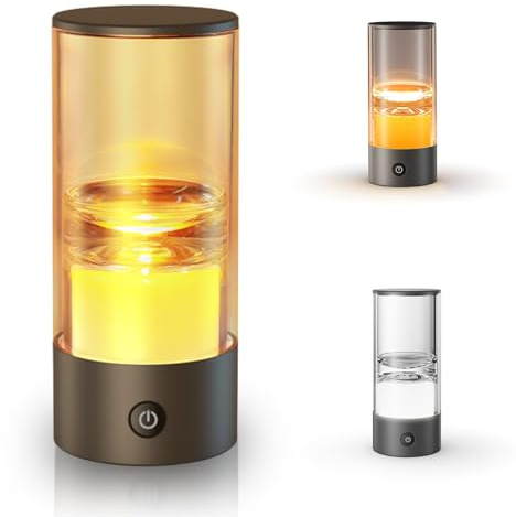 KAFIYA Improving Sleep Table-Night-Light to Relax Mood，Protect Eyes with Bedroom Dimmable-Light，Rechargeable Small Portable Led Lamp for Outdoor/Camping/Sleep Aid