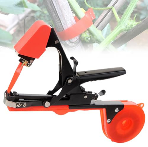 MiBoce Werkzeug Zum Binden Von Weinreben, Bindemaschine Für Weinreben, Klebebandwerkzeug Für Gartenpflanzen, Verstellbare Klingenbreite, Automatischer Rückprall, Zum Befestigen Von Weinpflanzen