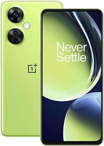 OnePlus Nord CE 3 Lite 5G, 8GB RAM 128GB, Tripla Fotocamera da 108MP, Pastel Lime [EU version] (Ricondizionato)
