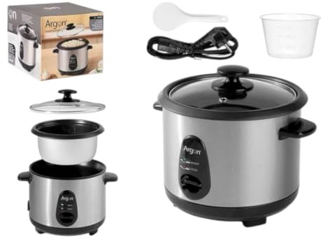 Cuiseur à riz électrique en acier 1 litre 400 W Argon