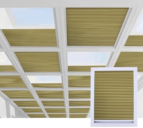 Artiz Tende Oscuranti Per Lucernari, Tende Cellulari Senza Fili Con Isolamento Termico Per Finestre Con Tetto A Favo, Facili Da Installare(60x60cm/23.6x23.6in)