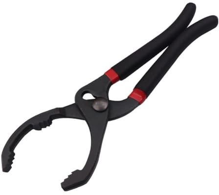 Gettimore Ölfilterschlüssel mit verstellbarer Klemme, 25,4 cm, 30,5 cm, Hartstahl mit ergonomischem, rutschfestem Griff für die Automobilwartung, B