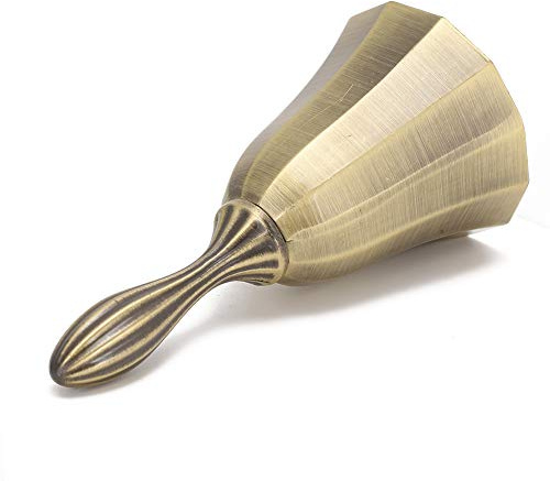 Sorandy Kreativ Handklocka med Retrodesign för Middagsrumsklass och Barservice - Slitstark Zinklegering - Finns i Guld eller Silver - 1 Stycke (Brons)
