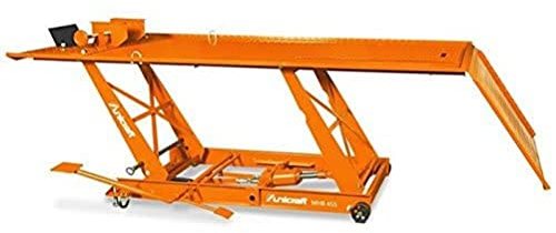 Unicraft 6201505 elevadora para Motocicleta MHB 455 (Capacidad de Carga 480 kg, Plataforma 220 x 68 cm, para Motos y Scooters), Multicolor