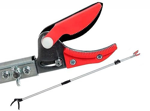 FORBICI POTATURA ASTA TELESCOPICA 109-302cm CON SEGHETTO FORBICE AUSONIA