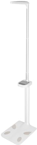 Ultrasonic Height and Body Fat Analyser 440 lbs Floor Standing Multifunction LCD Display Medical Electronic Height Body Mass Index BMI Measuring Scale